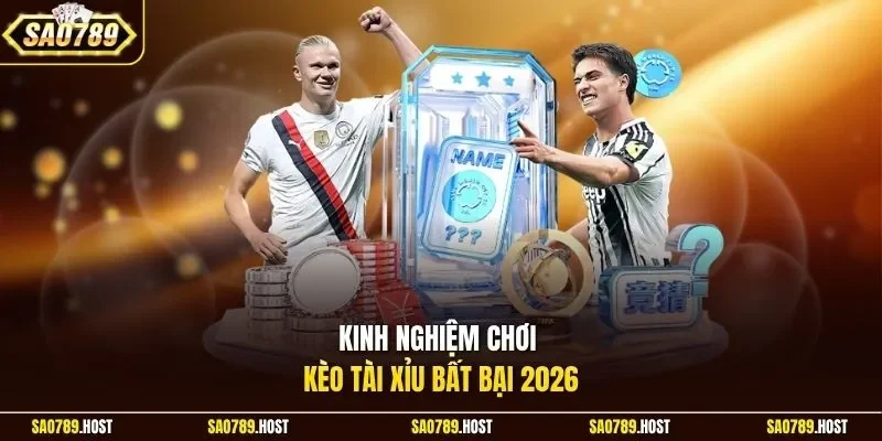 Kinh nghiệm chơi kèo tài xỉu bất bại 2026