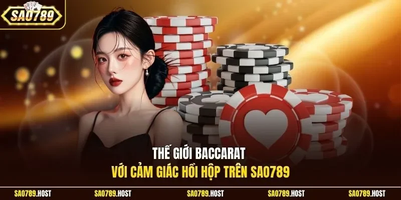 Thế giới Baccarat với cảm giác hồi hộp trên Sao789
